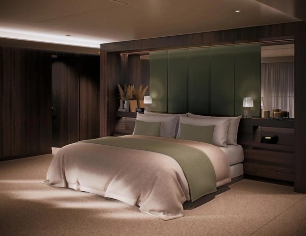 Crystal Cruises Crystal Grace Owners Suite Bedroom 1 Rendering.jpg